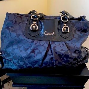 Vintage Black Coach Bag